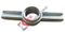 Sesuaikan Electro Plate Galvanize U Head Screw Jack Base Jack Nut