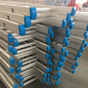 Tangga Perancah Aluminium Lurus 4M
